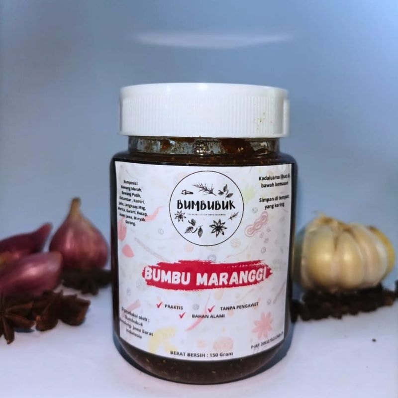 

Bumbubuk Bumbu Maranggi 180gr/ Bumbu Instan / Sate Maranggi / Bawang Merah / Bawang Putih / sate / Bumbu Racik / Bumbu Pasta