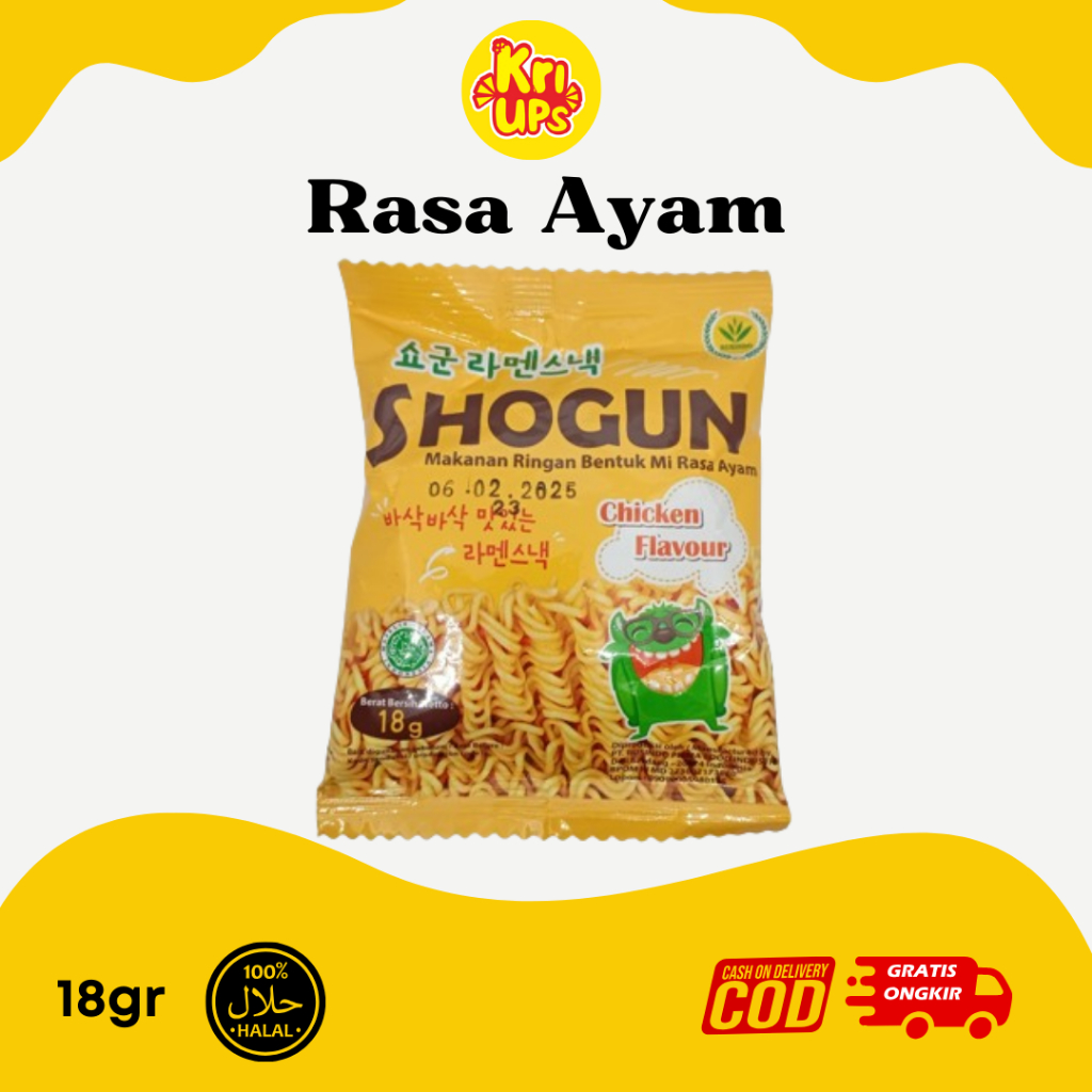 

MIE KREMES KOREA SHOGUN KAARO Snack Banjarmasin - Kriups