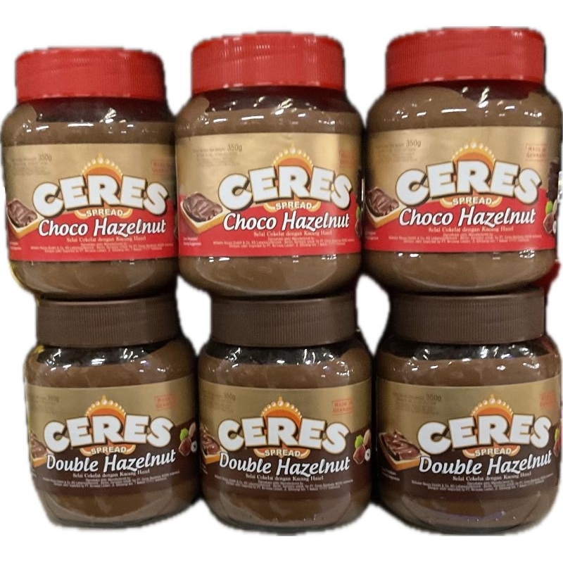 

CERES SELAI COKLAT 350 gram HALAL Toping Olesan Isian Roti Bakar Exp Panjang
