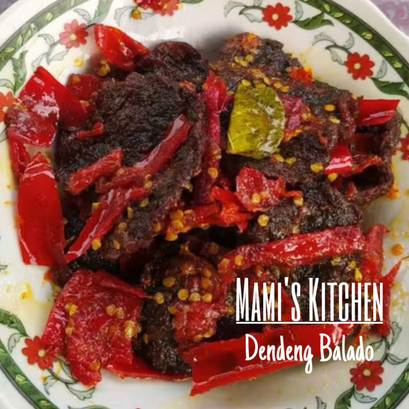 

Dendeng Batokok/Balado, terdapat 3-4 potong Dendeng. Berat kisaran 200-230gram