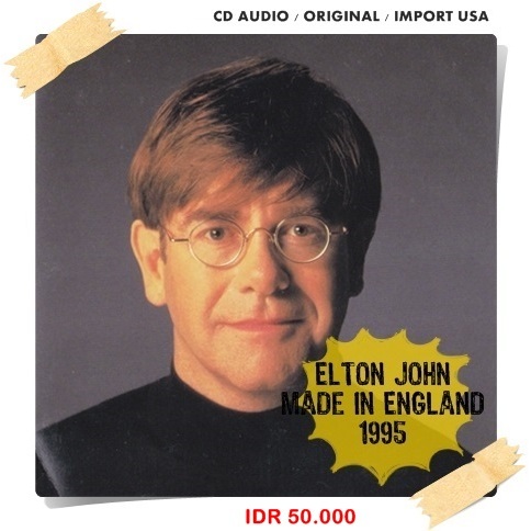 Elton John "Made in England" - CD