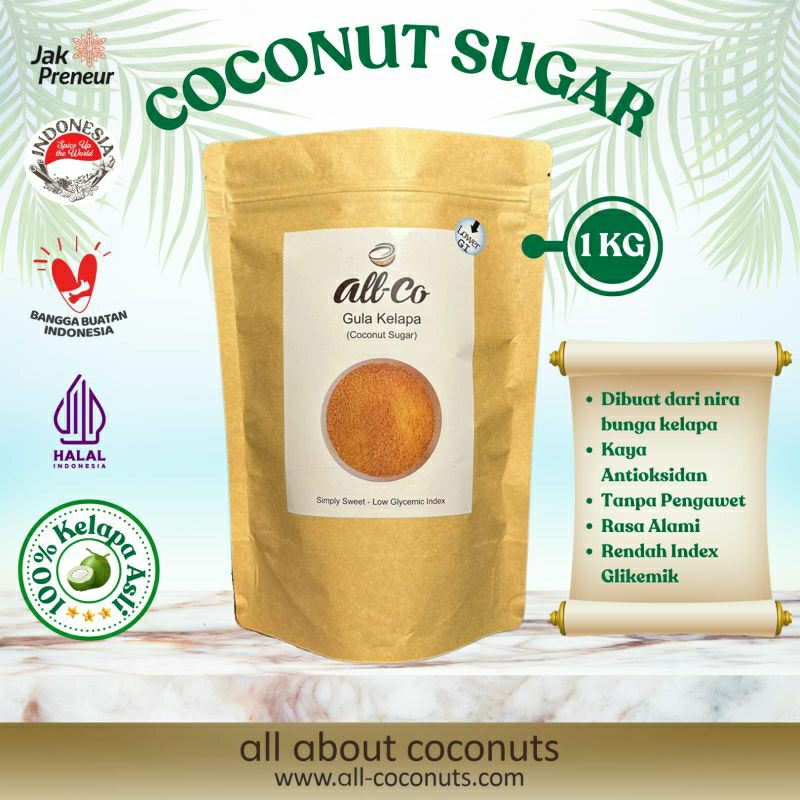 

ALL-CO COCONUT SUGAR 1 KG