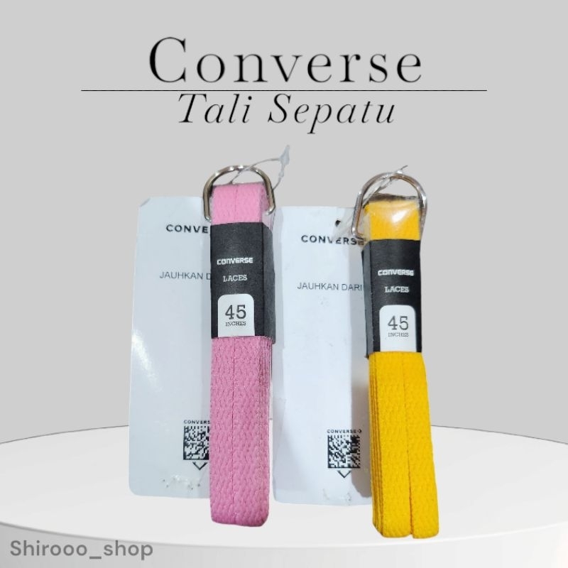 Tali Sepatu Converse 45" Original