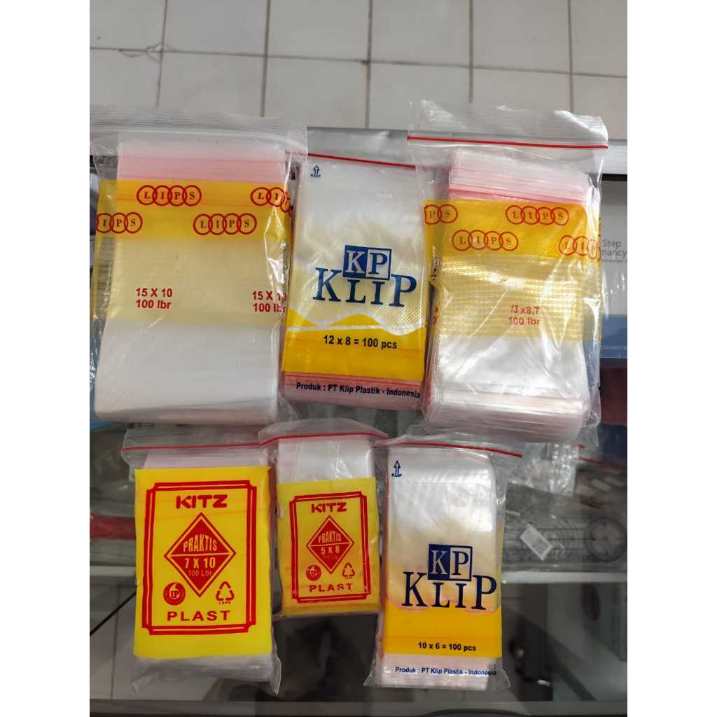 Plastik Klip Putih