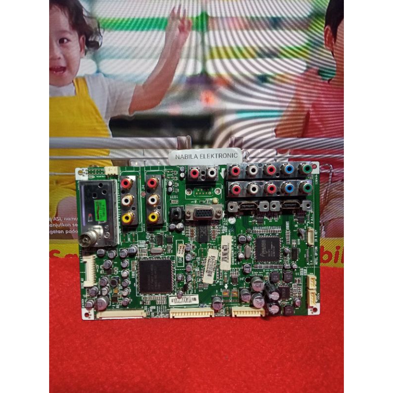 MOTHERBOARD TV LG 42LC7R - MB MAINBOARD MOBO MESIN TV LCD LG 42LC7R