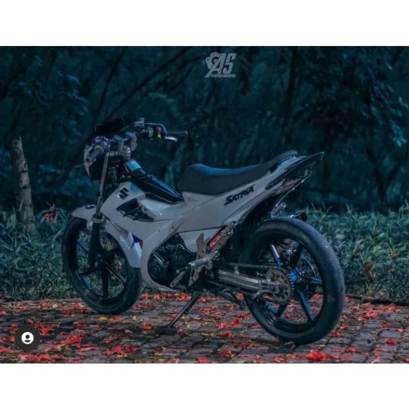 sew Setang stir rzr model roadrace pnp satria f150 satria fu injeksi set raiser dudukan stang