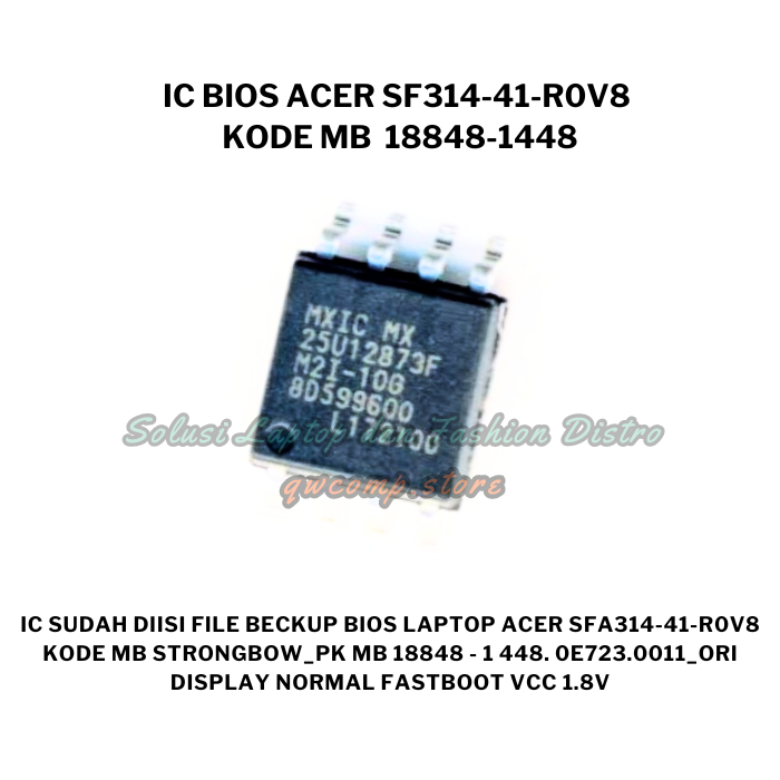IC BIOS Acer Swift 3 SF314-41 STRONGBOW_PK18848-1