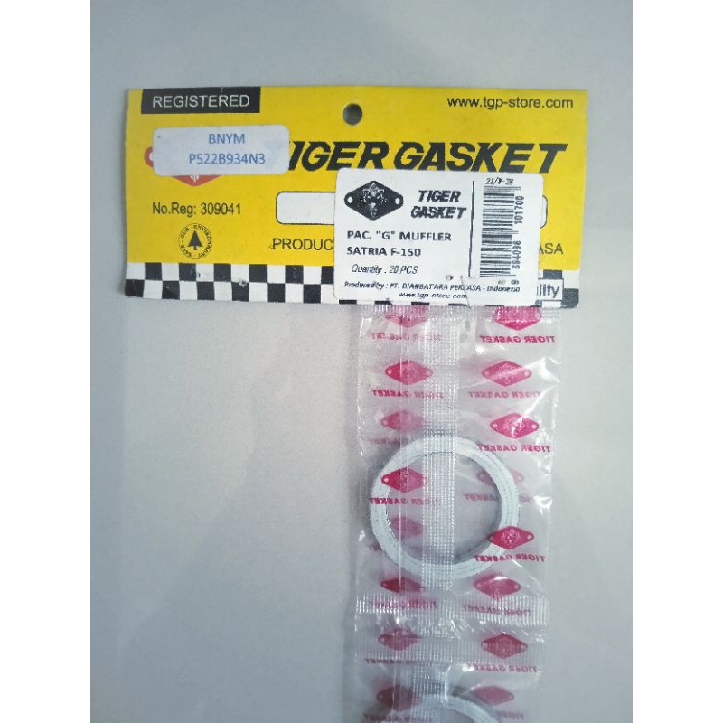 [TERMURAH] Paking Packing Gasket Ring Knalpot SATRIA FU 150