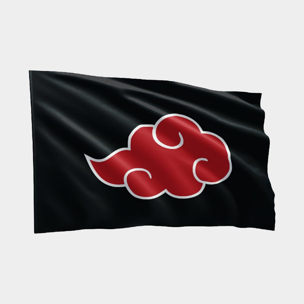 Bendera Anime Akatsuki Naruto