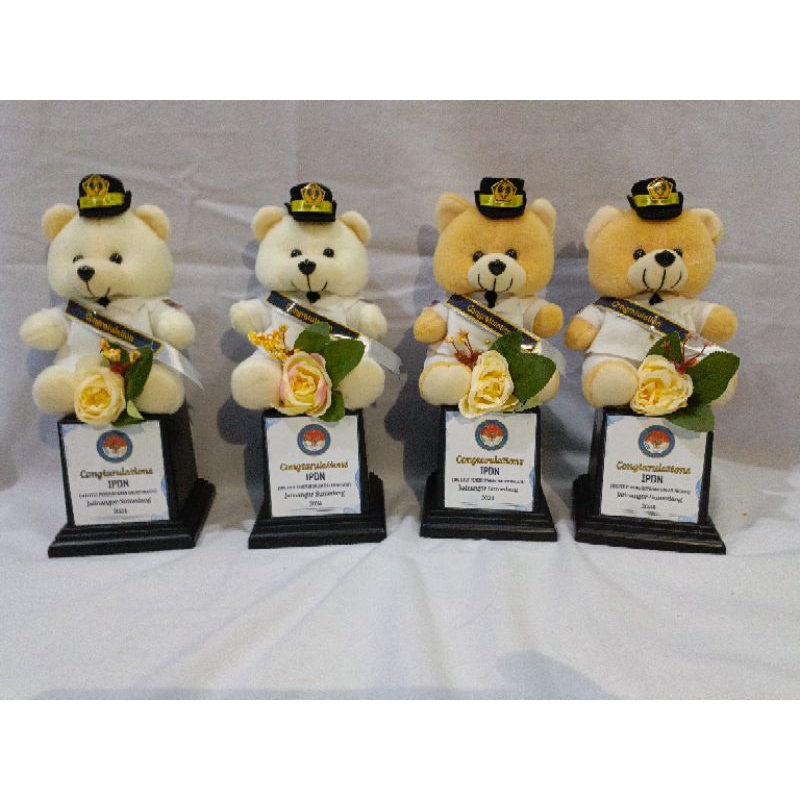 piala boneka wisuda IPDN, Boneka wisuda pengukuhan IPDN, Pengukuhan IPDN Praja, Plakat Boneka IPDN