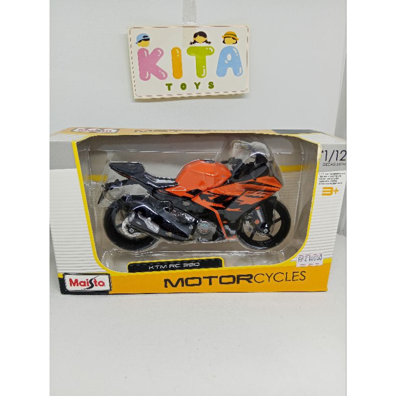 Diecast Motor Kawasaki Ninja H2R Diecast Miniatur Motor Balap Honda CBR 1000RR / Suzuki