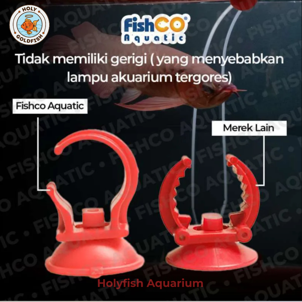 Fishco Dop Karet Lampu Aquarium Suction Cup – Karet Heater