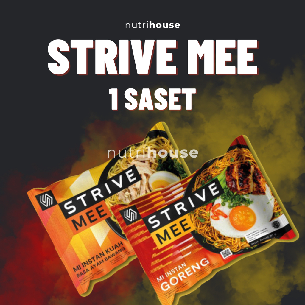 

STRIVE Mee 1pcs (75 g) Strive Mie Tinggi Protein