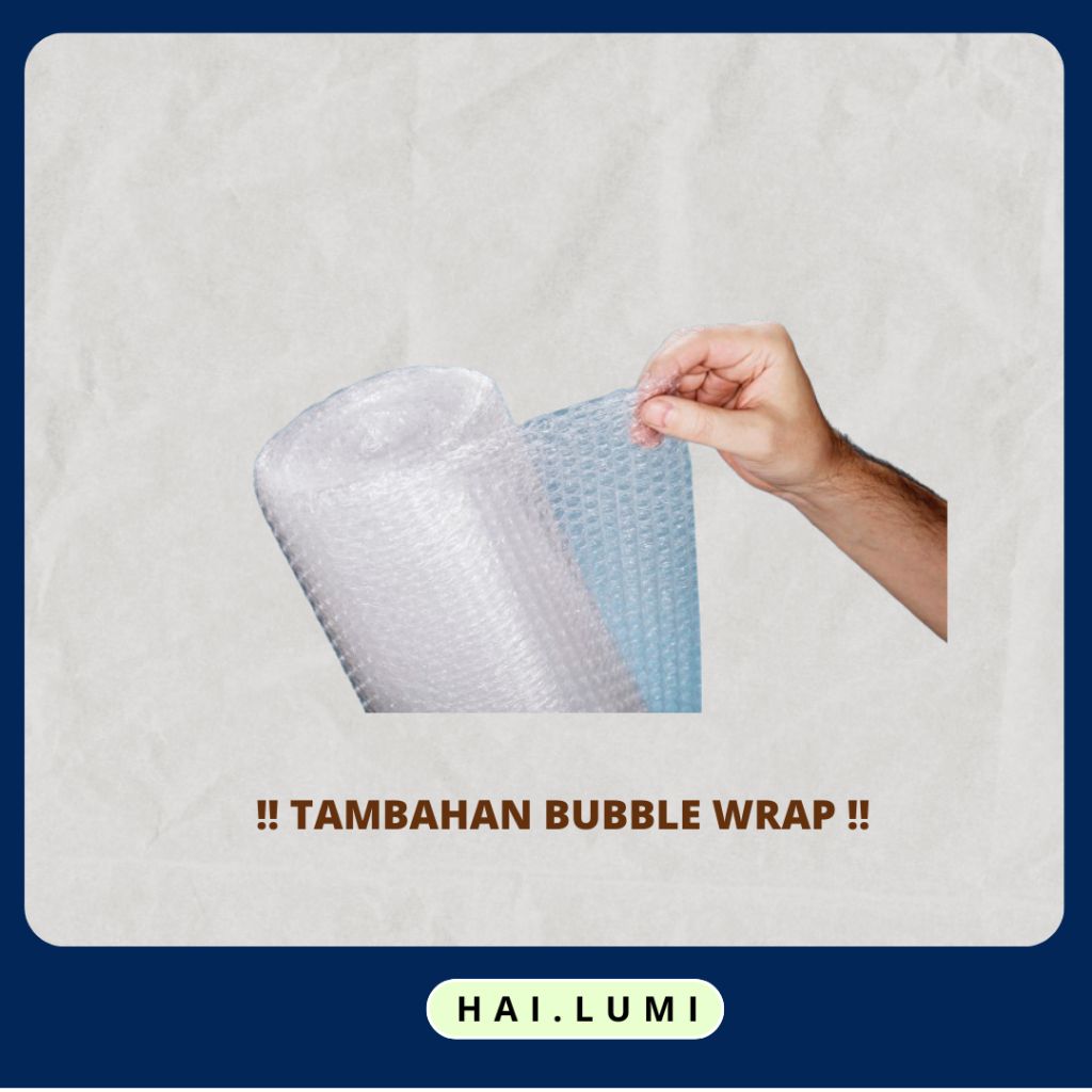 

LUMI - BUBBLE WRAP (PACKING TAMBAHAN)