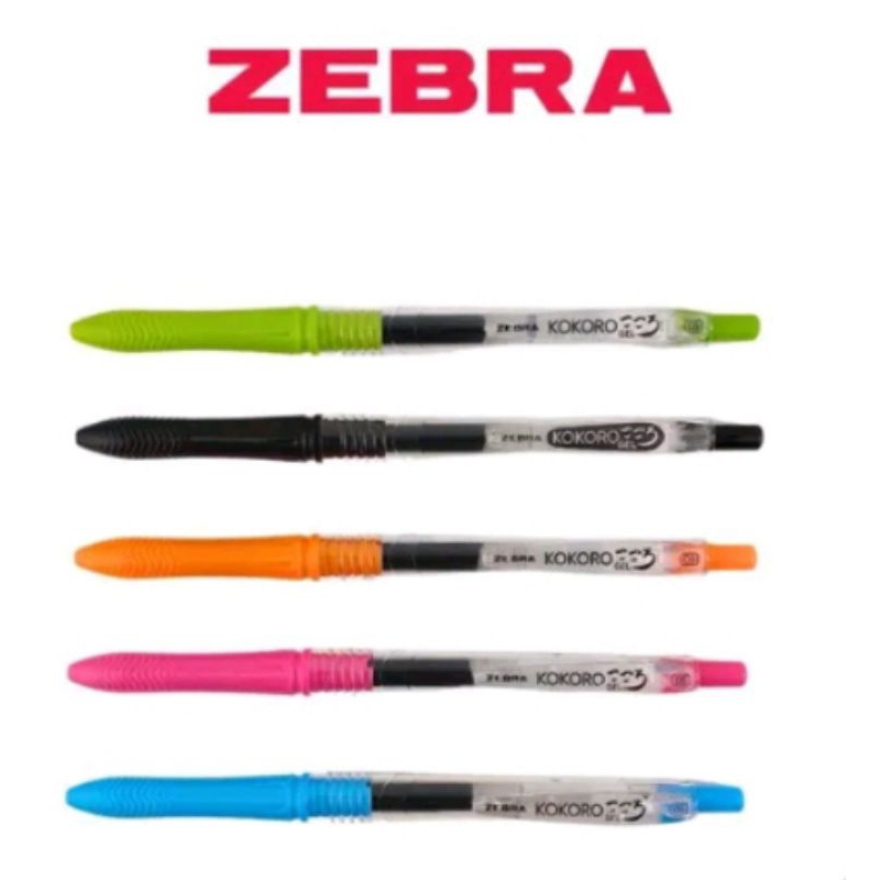 

BALLPOINT PULPEN GEL ZEBRA KOKORO SWEET GEL 0,5 MM ORIGINAL