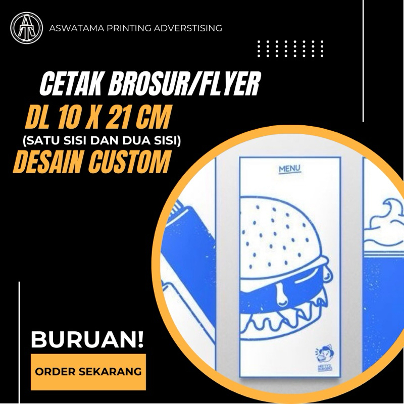 

cetak brosur murah surabaya ukuran DL bahan premiun print fullcolor