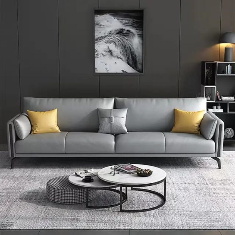 sofa 2 seater kulit living room nyaman