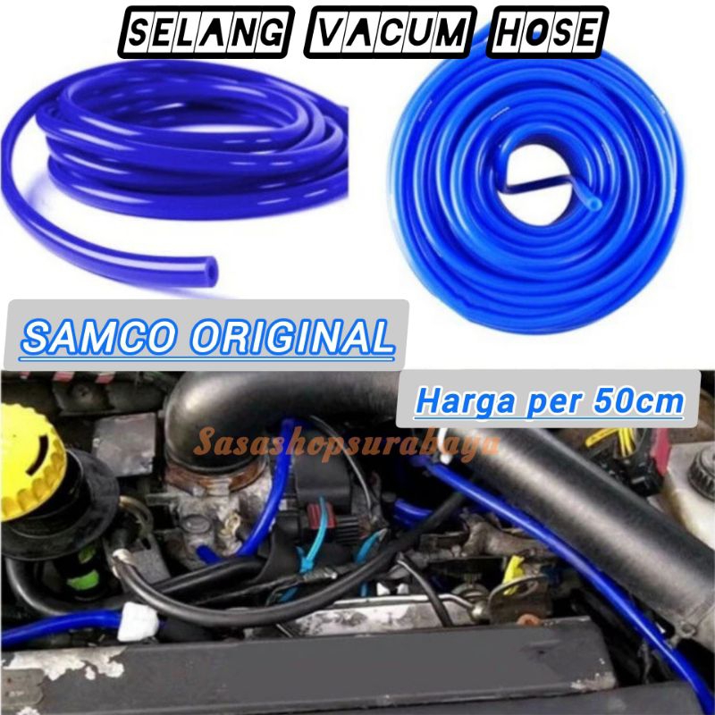 Selang Samco original 50cm Selang hawa radiator vacum motor mobil