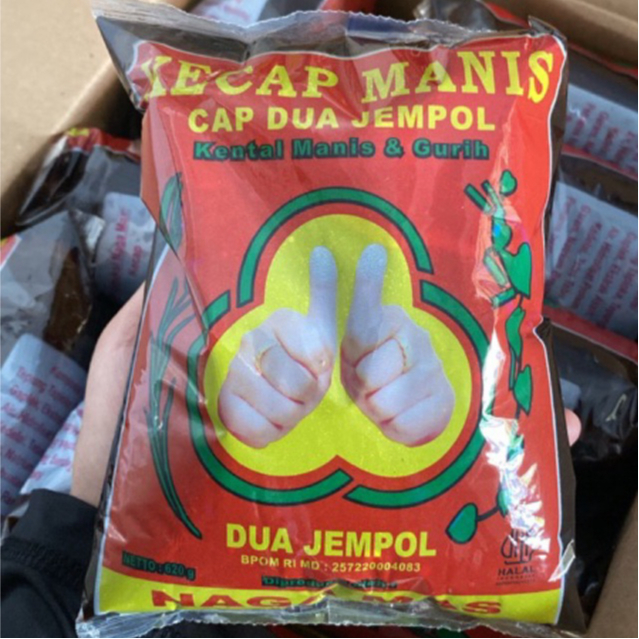 

kecap kemasan bantal cap dua jempol pasar online makassar