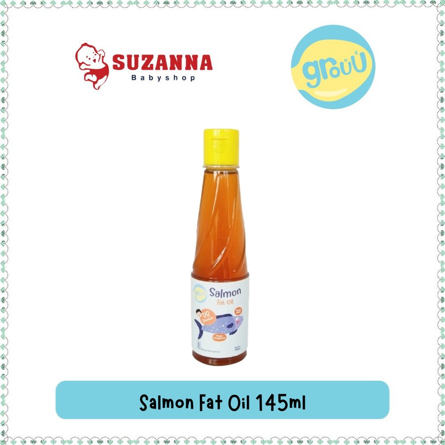 

Grouu Salmon Fat Oil 145ml - Minyak Lemak MPASI