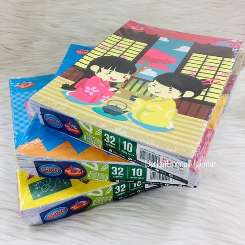 

[ PAK ] Buku Tulis SIDU Sinar Dunia 32 Lembar Grosir (isi 10 pcs)