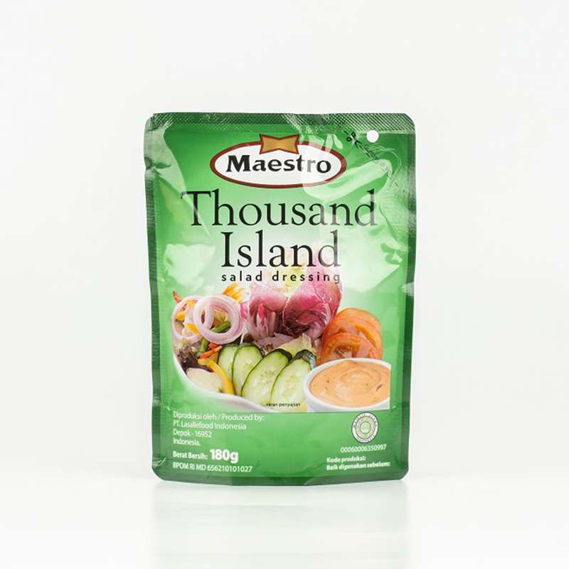 

MAESTRO THOUSAND ISLAND DRESSING 180 GRAM COCOK UNTUK SALAD, SANDWICH