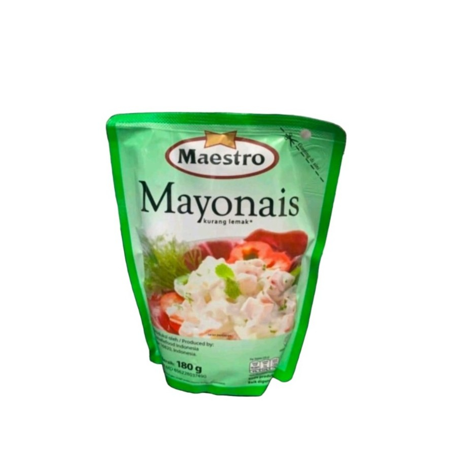 

MAESTRO MAYONAISE KURANG LEMAK 180 GRAM ORIGINAL LEZAT DAN BERGIZI