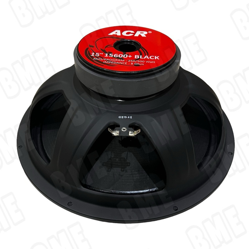 SPEAKER ACR 15" 15600+ BLACK WOOFER 500 WATT