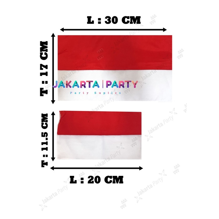 Bendera Merah Putih Kecil / Bendera Indonesia / Bendera kain Motor