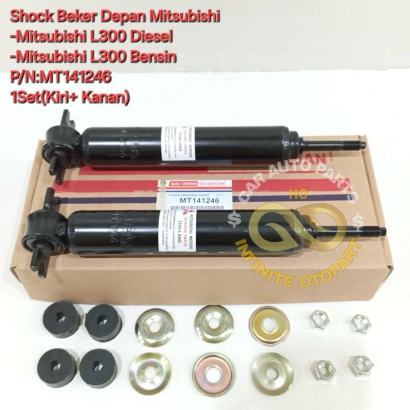 Shock Beker Depan Sok Depan Mitsubishi L300 Diesel L300 Bensin 2pc MT141246