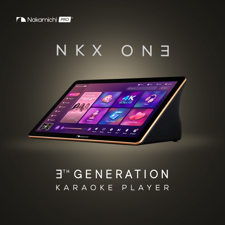 Nakamichi NKX ONE Player Karaoke 2 TB Led Touchscreen