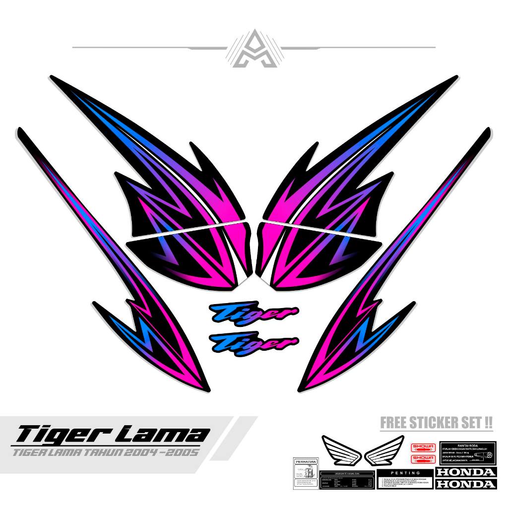 STRIPING TIGER LAMA / MTF 2 / TIGER OLD / SETIKER / STIKER TIGER 2000 / STREPING / STIPING / SETRIPI