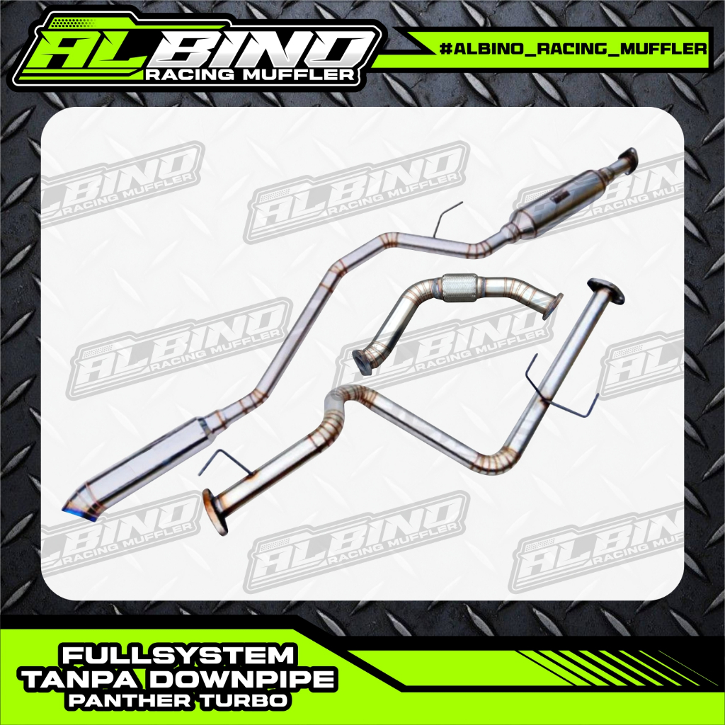 KNALPOT FULLSYSTEM TANPA DOWNPIPE PANTHER TURBO PANTHER TURBO LS++ PANTHER TURBO PICKUP