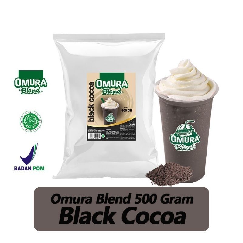 

Rasa Black Choco 500g / Bubuk Premium / Indonesia Powder / Bubuk Minuman OMURA BLEND / Bubuk Minuman Boba