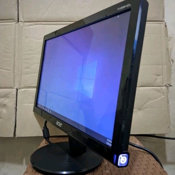 MONITOR LED ACER 16 INCH LENGKAP KABEL