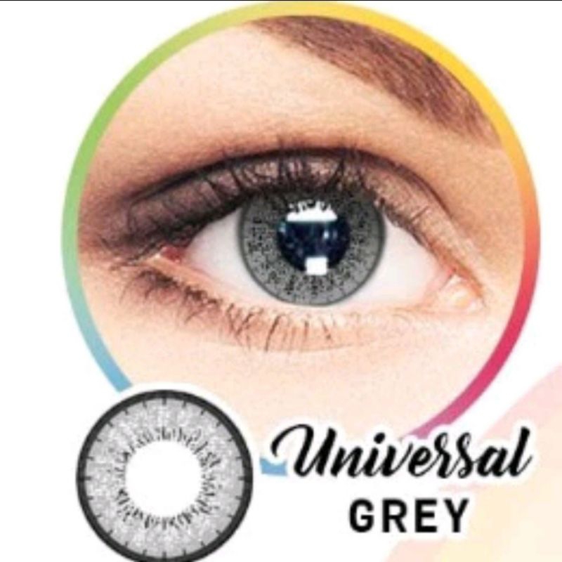 SOFTLENS TOP GEL UNIVERSAL GREY  KHUSUS MATA MINUS (-0.50 SD -10.00)