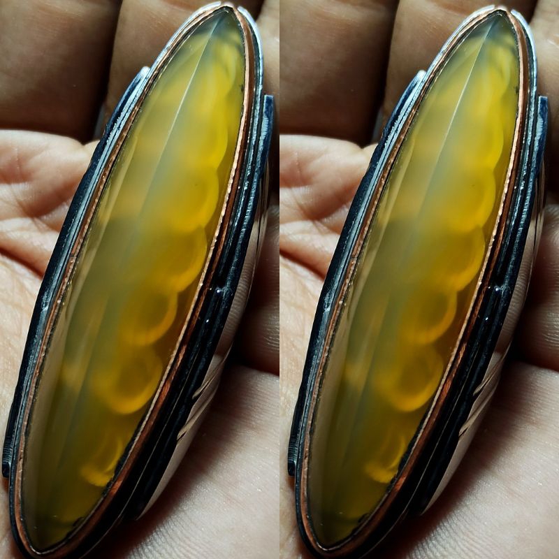 CINCIN BATU AKIK PANDAN NANAS SISIK BETOK