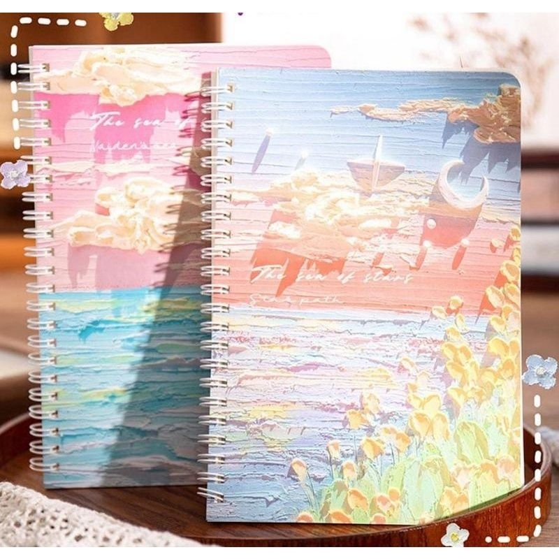

TAFBABY - Buku Tulis Catatan Notebook Ring A5 Journal Book