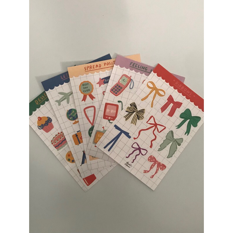 

Peel off sticker A6 size