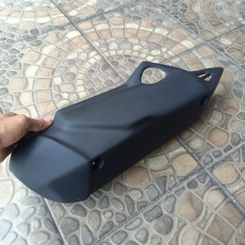 Cover kanalpot aerox tameng knalpot aerox tutup knalpot aerox 155 old pelindung knalpot aerox old