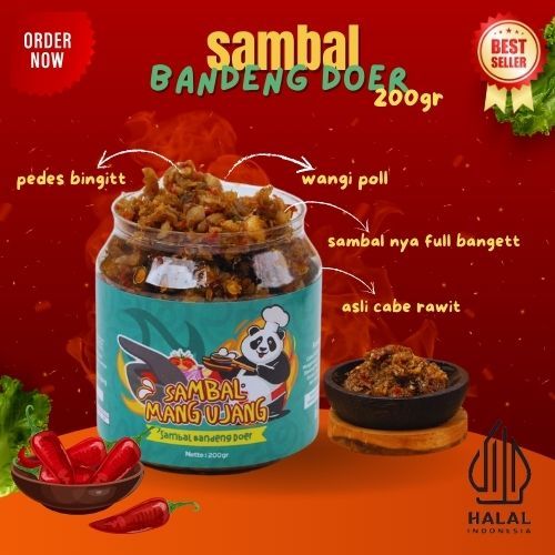 

Sambal Bandeng Doer Kemasan 200gr Sambel Favorit Kalian Yuk di Order