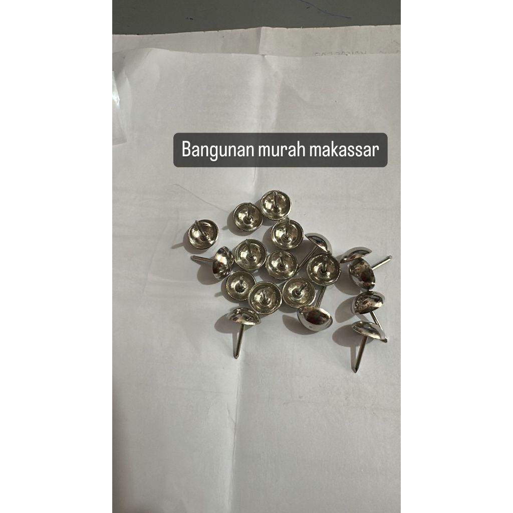 Paku Tindis Payung / Paku Pines Pinus Mading Thumb Per Bungkus(100pcs)