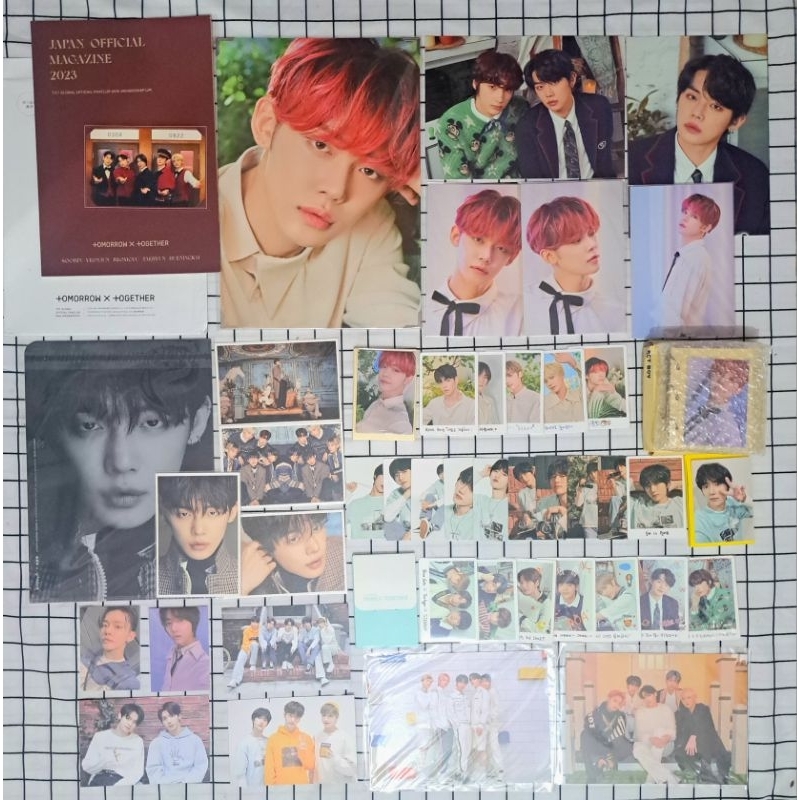 MPC set Shine x together ACT BOY MOA X TOGETHER Freeze Merch ( Beomgyu , Yeonjun , TXT )