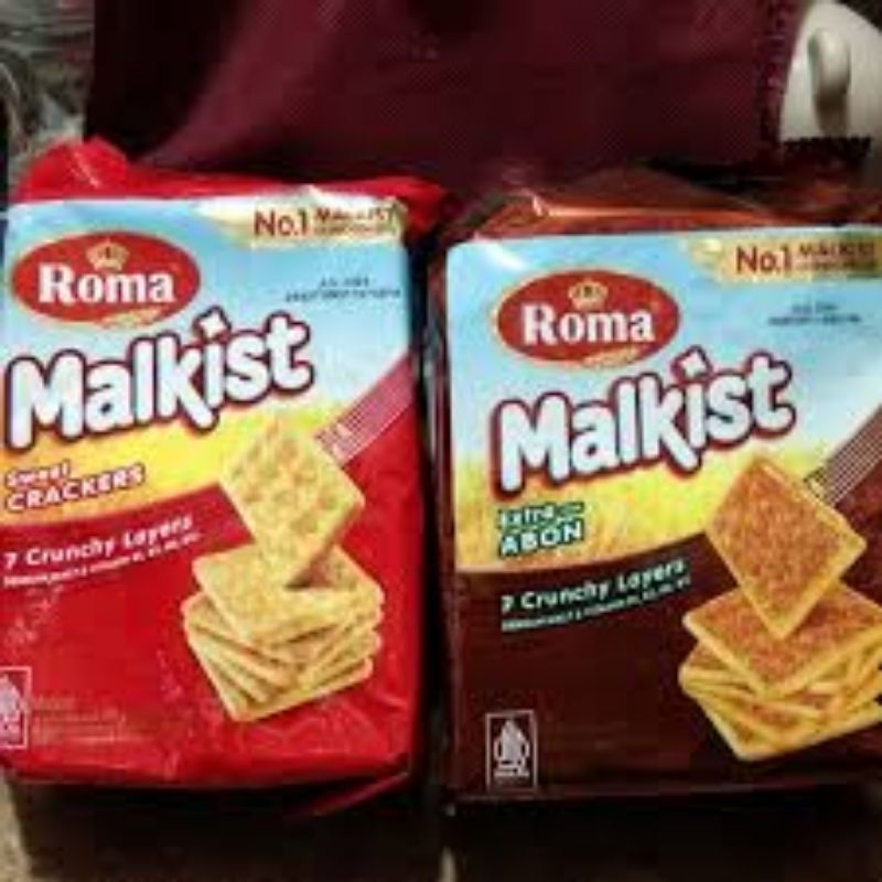 

ROMA MALKIST CRACKERS EXTRA ABON FAMILY PACK KEMASAN BESAR 224 GRAM