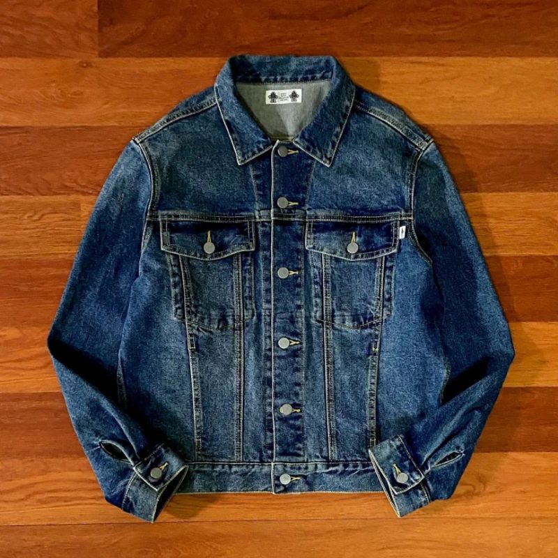 GU x studio seven childhood dream trucker jacket ( M ) pria
