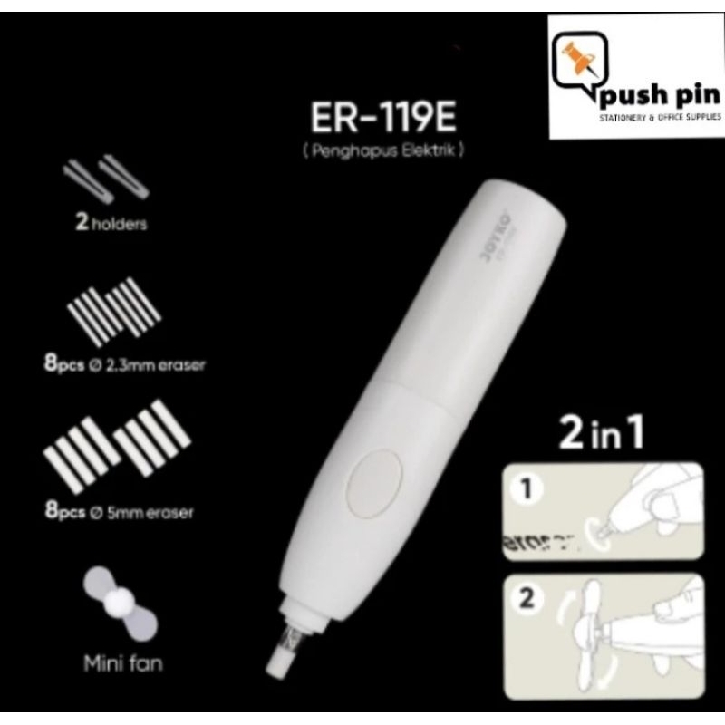 

Joyko Electric Eraser Penghapus Elektrik ER-119E