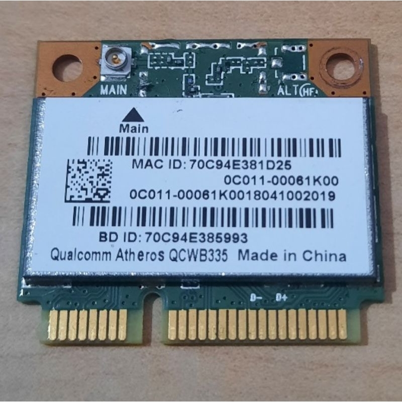 [BESAR] Wificard Asus X441 X441N X441B X441U  Normal Tested Seken Original [ wifi card second ]