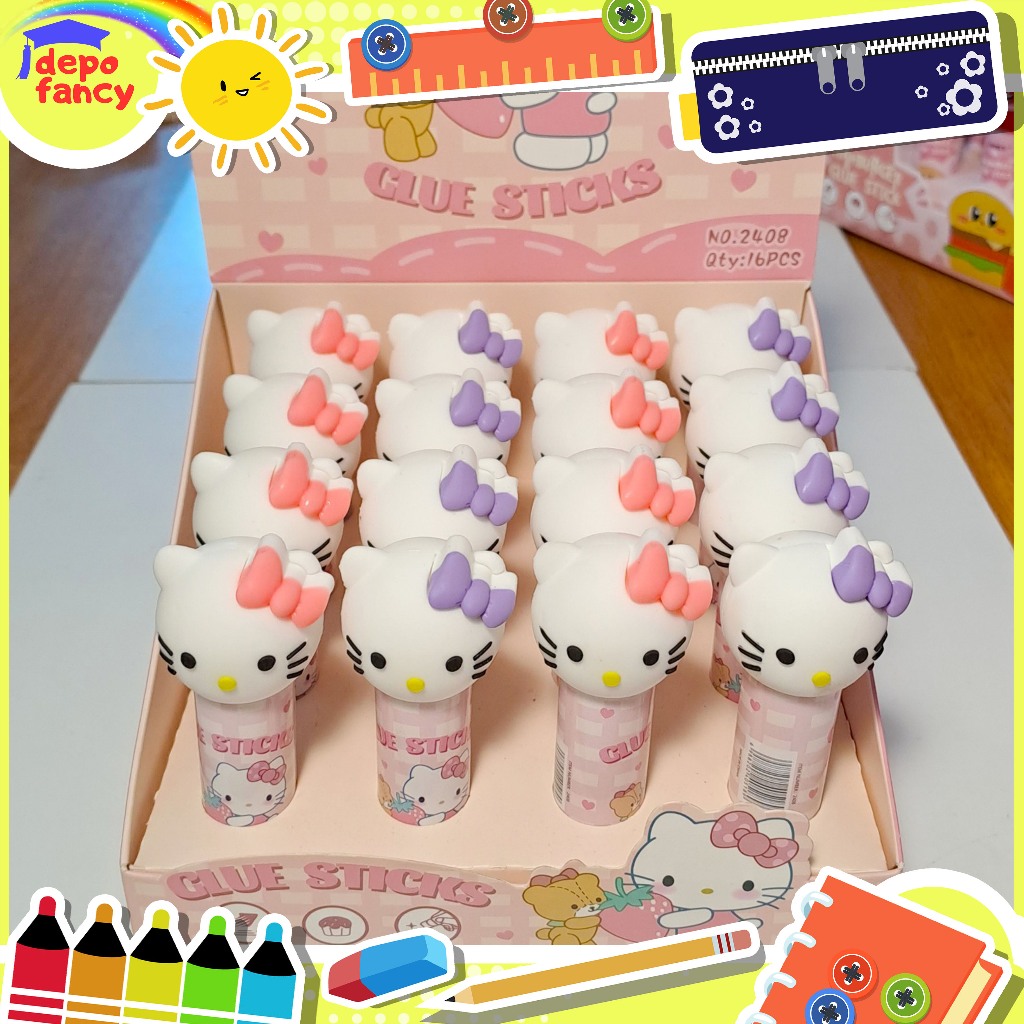 

Lem Stick No. 2408 HK / Glue Stick / Lem Kertas / Lem Batang