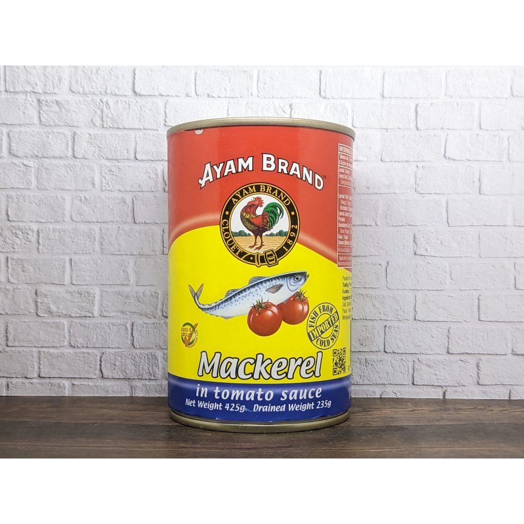

ayam brand mackerel in tomat bulat 425gr