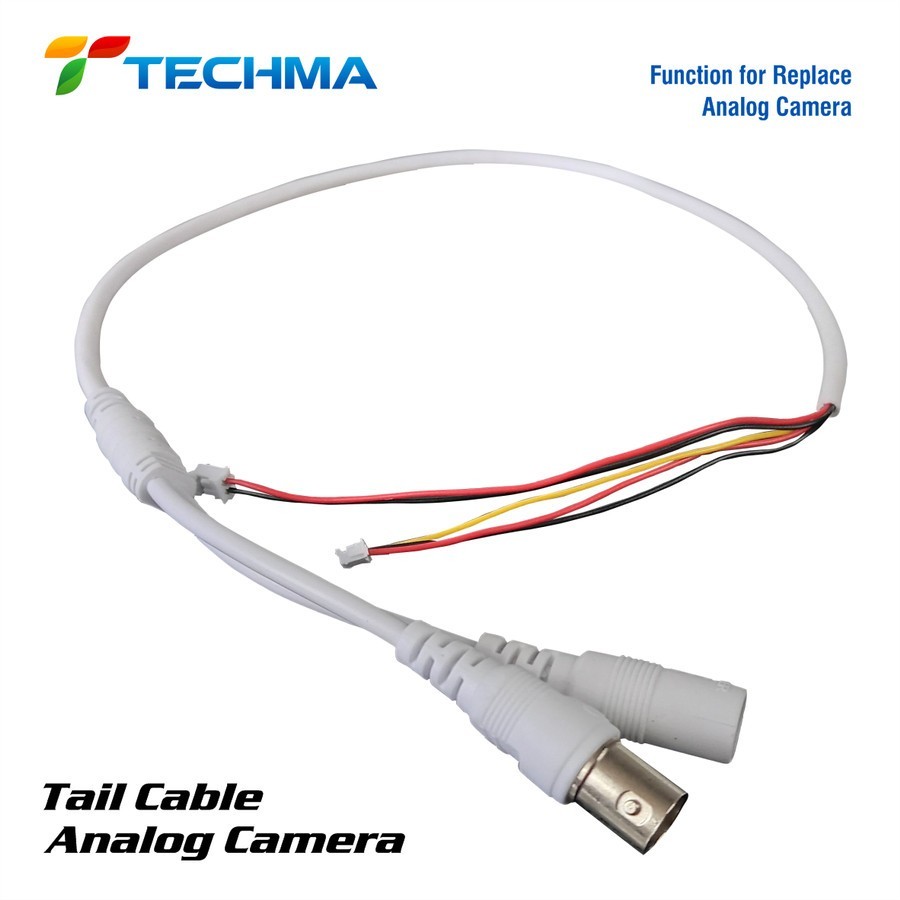 TAIL KABEL ANALOG CAMERA - Cocok untuk all brand Camera analog